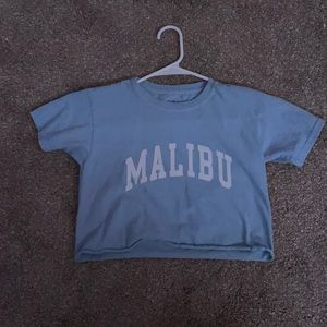 Brandy Melville cropped Malibu tee